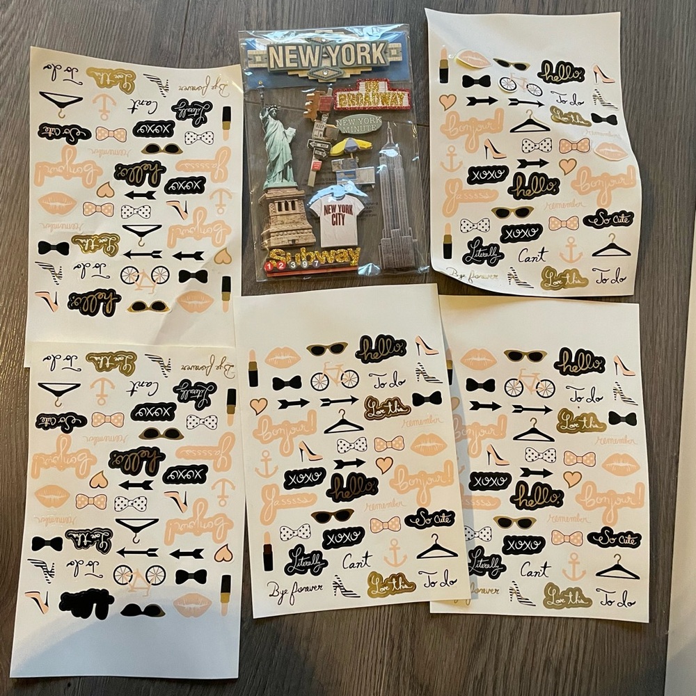 Stickers from chapters